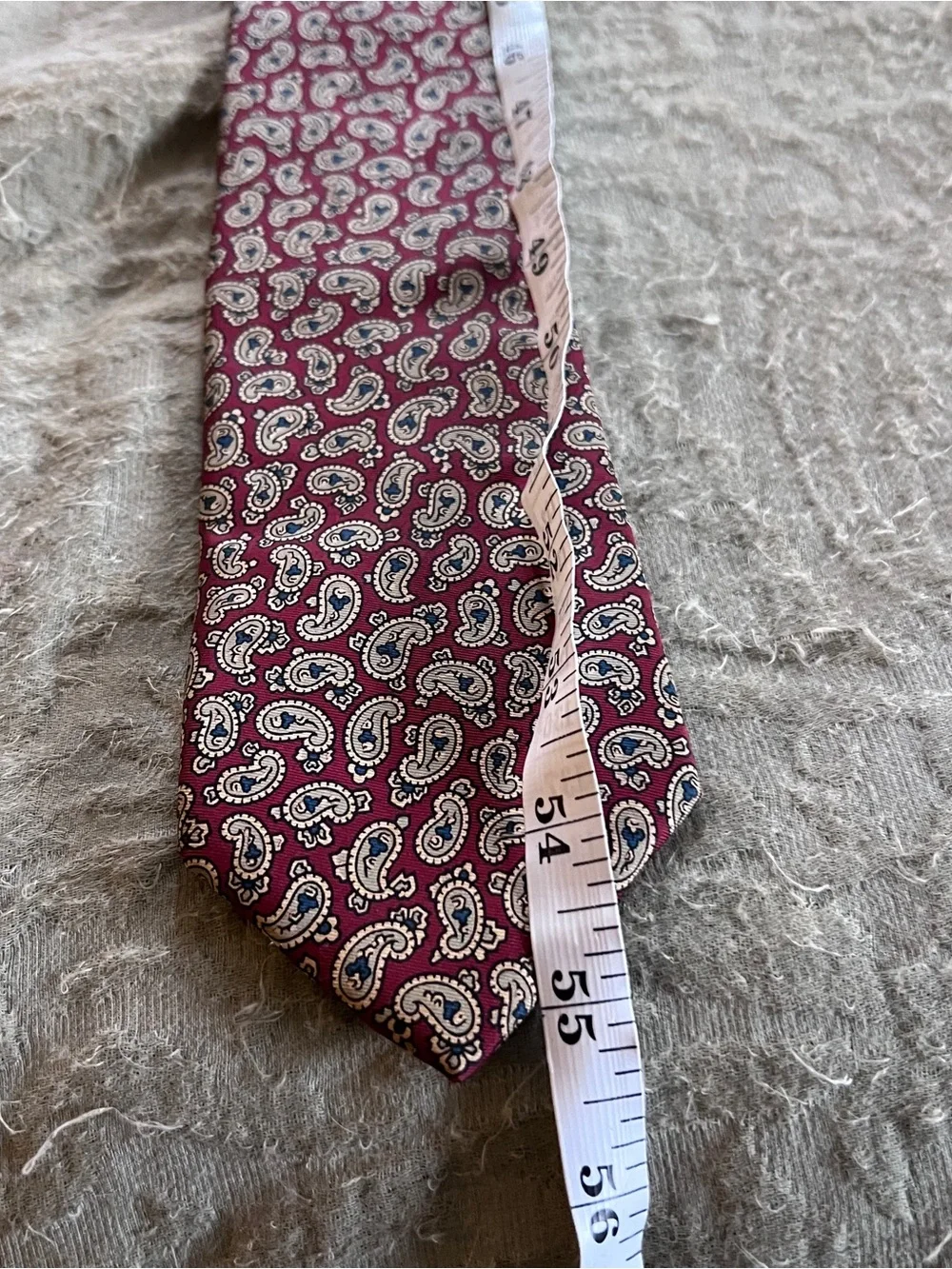 Vintage Londonderry Silk Necktie Paisley Retro Grandpa Core Preppy Office Wear